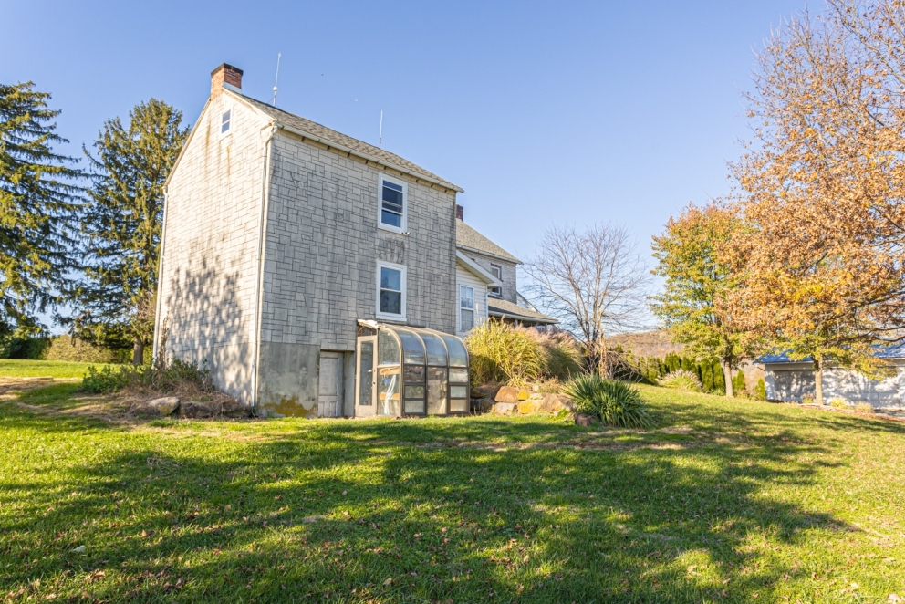 3 Bedroom, 2.5 Bath Farmhouse with 5.8 Acres & 6 Car Garage, Berks