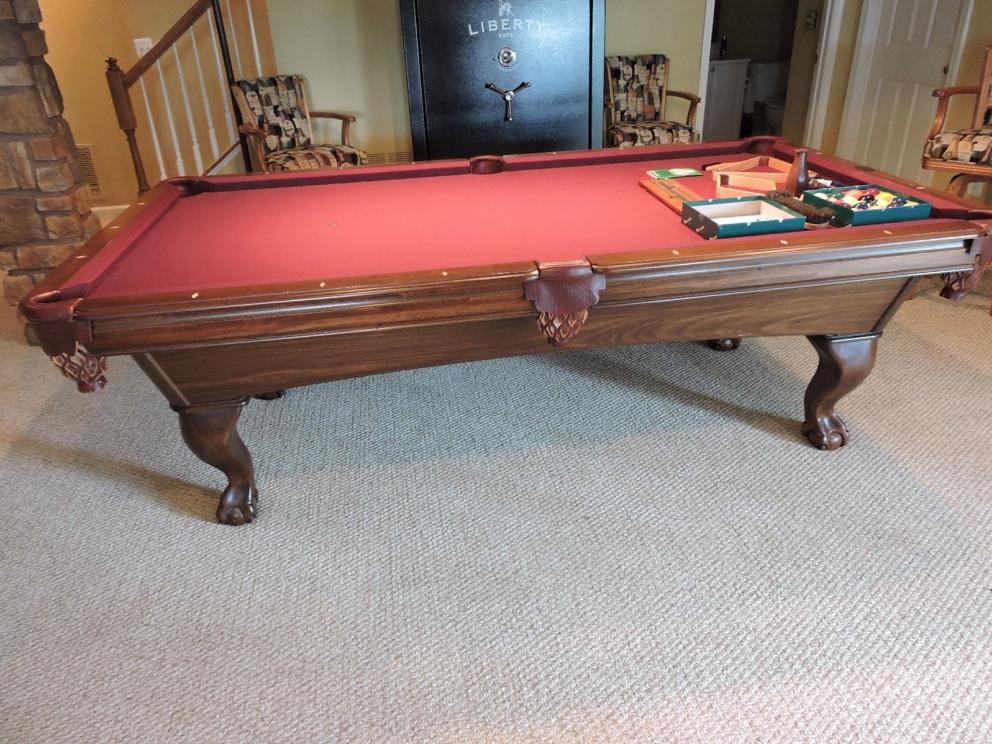 Amf Highland Series Pool Table And Accessories Online Only Auction