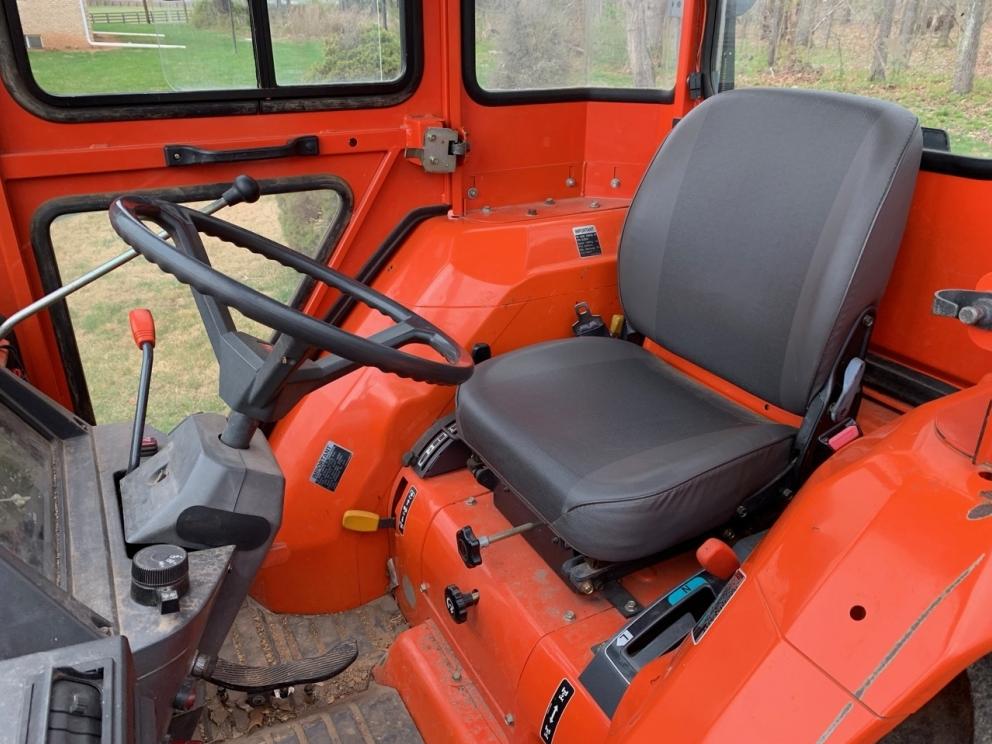 Kubota L3710D tractor with cab