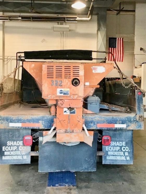 Comes With Gas Powered Spreader Mounted To Dump - 4