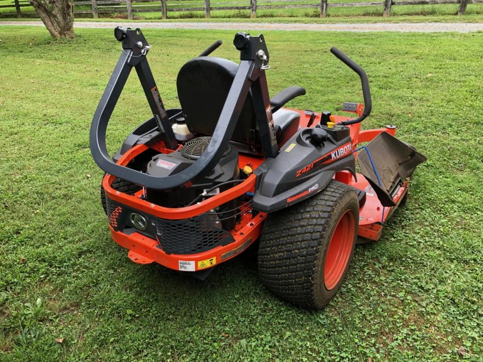 Kubota Z421 KommanderPro, Gas, 60" Deck, 97 hours, Sn. 13511 - 2