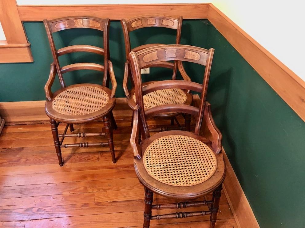 Beautiful wooden chairs