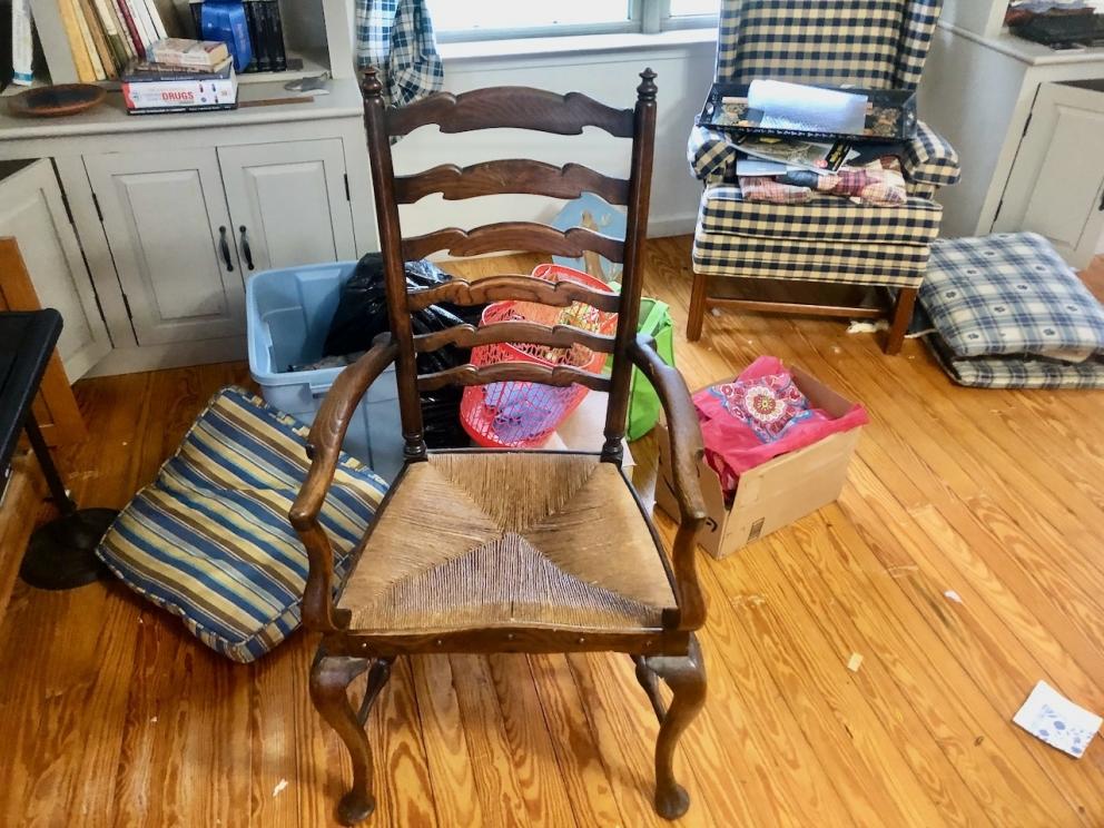 Ladder back chair