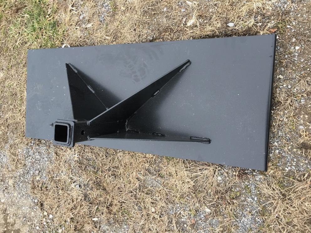 Skid Steer Receiver Hitch Adapter