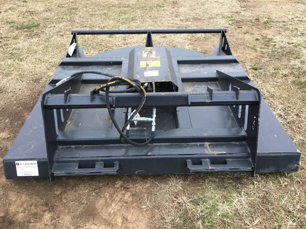 Skid steer bush hog mower