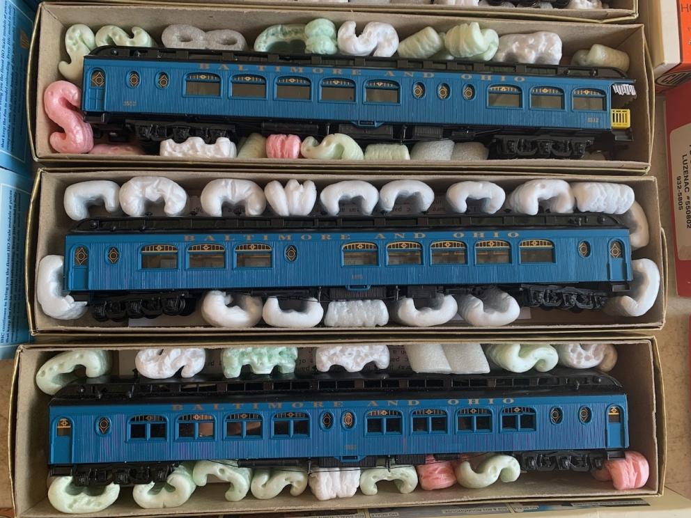 Baltimore and Ohio Passenger Cars