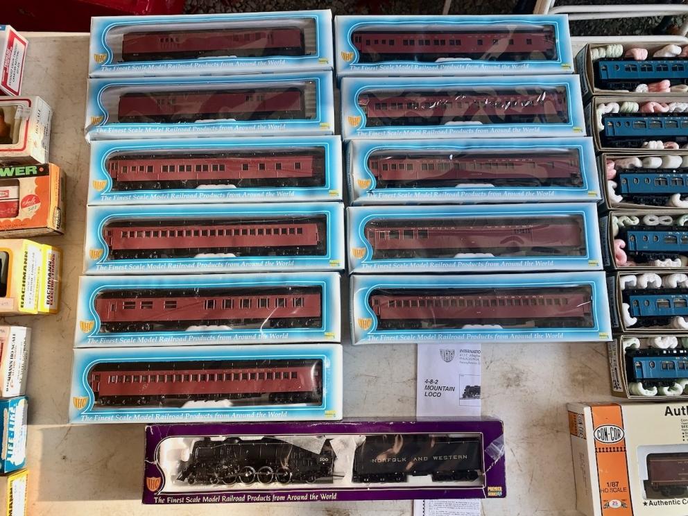 Selection of IHC riding, dining and sleeping cars