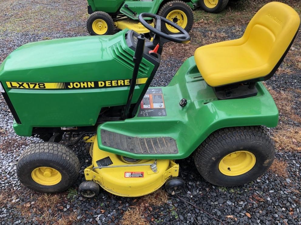 John Deere LX178 Tractor with Deck, 10 HP Kohler Engine