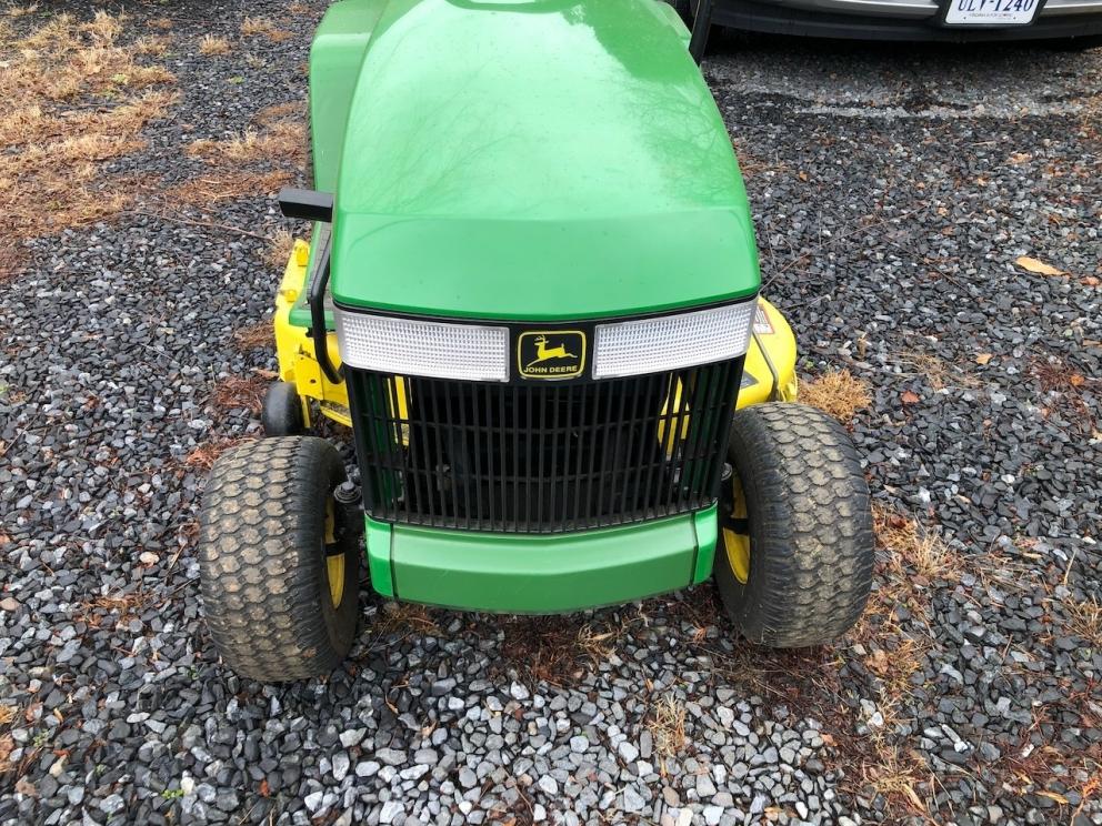 JD LX178 Tractor with Deck, 10 HP Kohler Engine