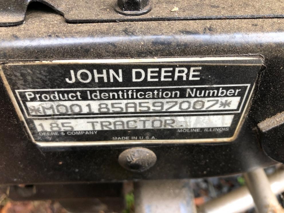 JD 185 Hydro Lawn Tractor