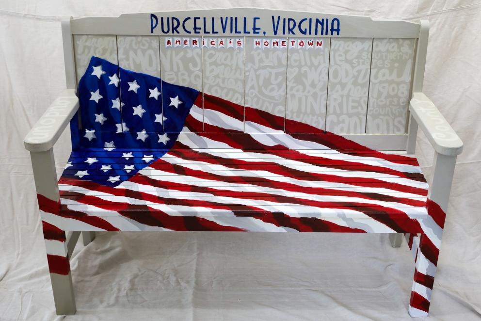 Image for FUNDRAISER - Painted Benches Around Purcellville