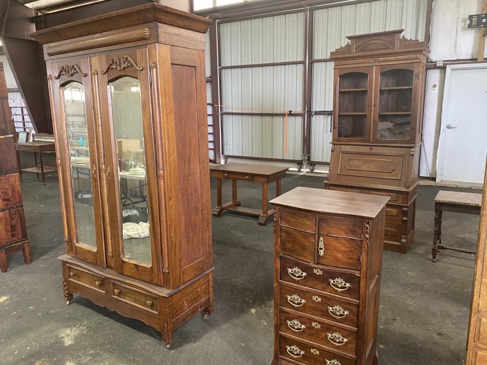 Image for VIRTUAL AUCTION - Fenton, Roseville, Weller Pottery, Oak Furniture, Antiques, Die Cast Cars & Trucks