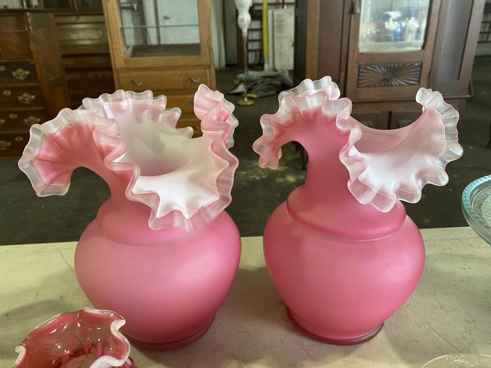 Image for VIRTUAL AUCTION - Fenton, Roseville, Weller Pottery, Oak Furniture, Antiques, Die Cast Cars & Trucks