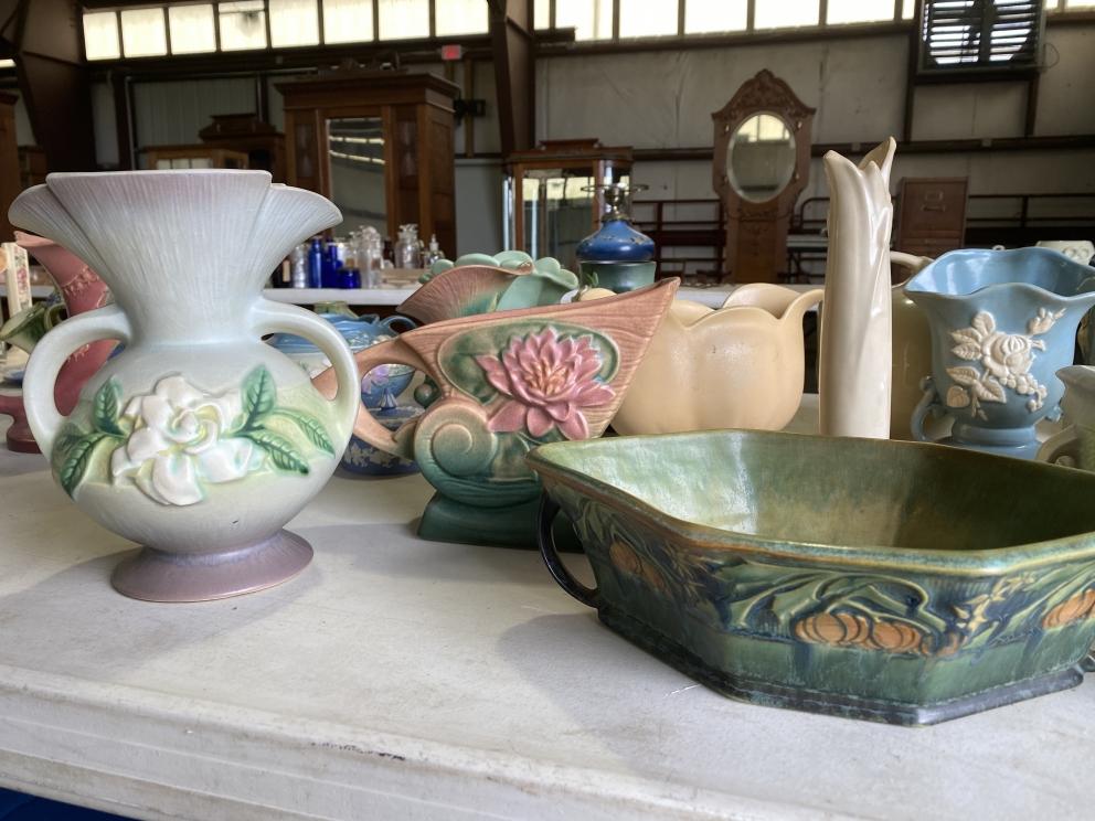 Image for VIRTUAL AUCTION - Fenton, Roseville, Weller Pottery, Oak Furniture, Antiques, Die Cast Cars & Trucks