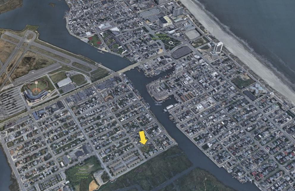 Ac building lots aerial