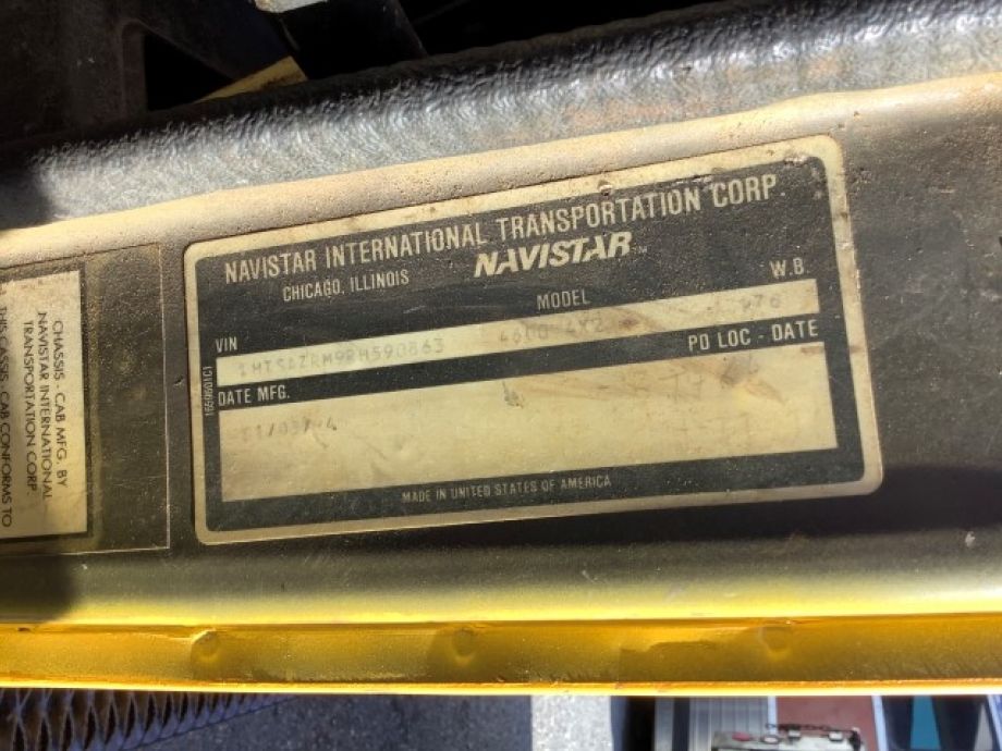 Image for 1994 International 4600 S/A Plow Truck | 8 Cylinder Diesel | Low Miles