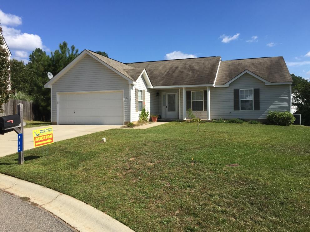 Chapin, SC home to be sold at auction